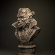 3.png Hellboy bust STL