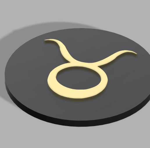 Emporte-pièces symbole du zodiaque - Bélier, Taureau