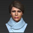 melania-trump-bust-ready-for-full-color-3d-printing-3d-model-obj-mtl-fbx-stl-wrl-wrz (18).jpg Melania Trump bust ready for full color 3D printing