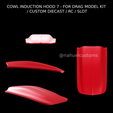 Proyecto-nuevo-2023-04-16T140837.680.png Fichier STL COWL INDUCTION HOOD 7 - FOR DRAG MODEL KIT / CUSTOM DIECAST / RC / SLOT・Objet imprimable en 3D à télécharger