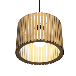 Cilindrica-Ripada-MDF-Cru-30x21-1.png STL file CEILING LIGHT LAMP 3D PRINT AND LASER CUT FILES MODEL 21・3D printing design to download