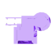 4 - bunker 2.1 base.stl 一套八个受损的现代军事碉堡与重炮碉堡（38） - 现代 二战 一战 Diaroma 战争 RPG 迷你业余爱好