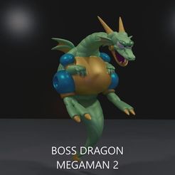 a555c8d75ac9cbe635823427c15887d5_display_large.jpg Fichier STL gratuit Dragon Boss MEGAMAN 2・Design à télécharger et à imprimer en 3D