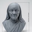 51f0728e-b518-40f6-aa40-b117160d8061.jpg Mother Teresa 3D Printable Bust