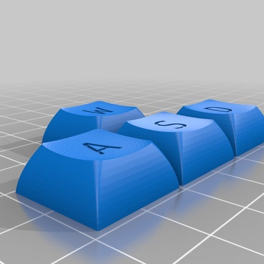 🍒 KeyV2: Parametric Mechanical Keycap Library・Free STL File for ・Cults