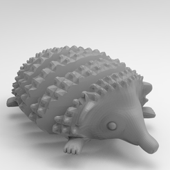 herisson.png Archivo STL gratis Erizo articulado・Diseño imprimible en 3D para descargar