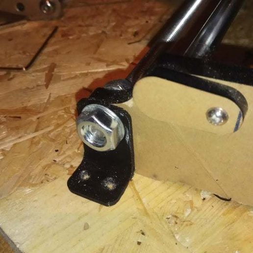 Simple Anet A8 frame brace - 3D model önizlemesi