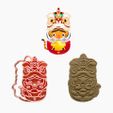 tiger-barong.jpg CNY- TIGER  BARONG COOKIE CUTTER STAMP