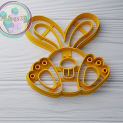 untiааtled.jpg Download STL file rabbit cookie cutter • 3D printing object, Things3D