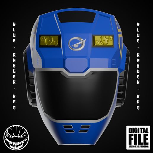 BLUE RANGER RPM - POWER RANGERS RPM