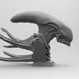 MK1-BUST.68.120.jpg Scout Alien Xenomorph Bust 3D Printing model