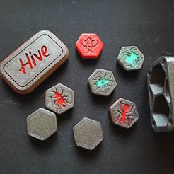 IMG_20191109_201453 - Copy.jpg STL file HIVE Game Board・3D printable model to download