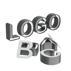 1200_1200_2.png Fichier STL gratuit ABC Lettres 3D・Modèle pour impression 3D à télécharger