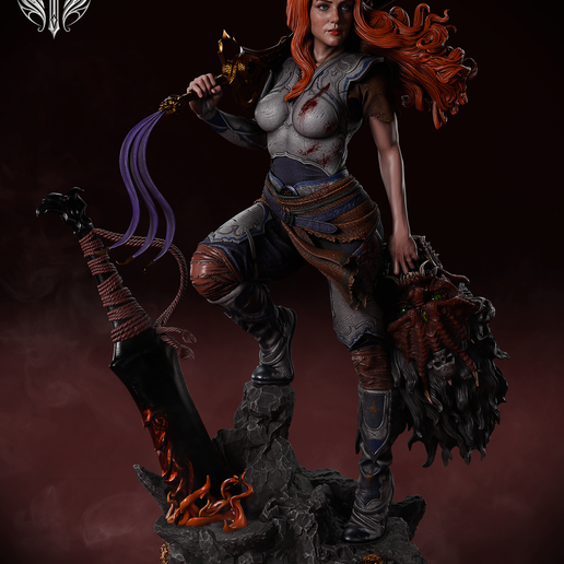 Faye - God of War:Laufey 1:6 Scale - 3d print model