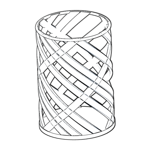 Pen / pencil holder - 3D model önizlemesi