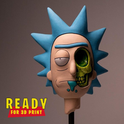 main.png Rick and Morty - Rick skull
