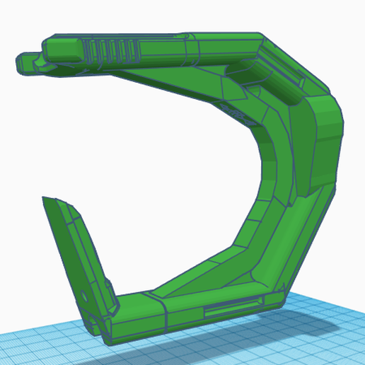 Polymer80 PF940V2 Glock Brace 3D model