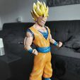 SonGoku_SSJ2_Painted_3Dprint2.jpg Son Goku (Super Saiyan 2)