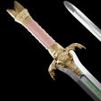Preview02.png Conan Sword - Real Size - Conan The Barbarian 3D print model