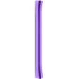 Führungsschiene ger li.stl 0-0e, Gauge 0-0n30, 1/45 three-rail track, threading out