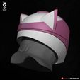 CatHelmet-PinkRanger-Cat-06.jpg PINK RANGER CAT - Helmet