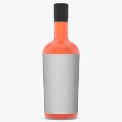 Liqueur-Bottle-1.jpg 3D-Datei Likörflasche・3D-druckbare Vorlage zum herunterladen