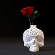 1.jpg Skull vase