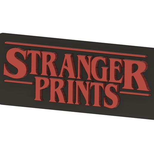 stranger prints - sign flat p02jpg.jpg Fremde Drucke - (Stranger Things) - Zeichen