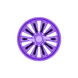 rim #1 177mm diameter 191mm tall no h-town logo.stl H-Town Spokes. includes 3 designs. more coming soon...