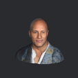 model.png Dwayne Johnson-bust/head/face ready for 3d printing