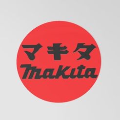 1.jpg Fichier STL LOGO MAKITA・Design pour imprimante 3D à télécharger