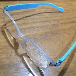 lentesanalia.jpg Archivo STL gratis reemplazo de gafas en el templo・Modelo para descargar y imprimir en 3D