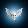 winged-skull-figurine20260514-stl-3d-print-turntable-01-0deg.png Winged Skull Figurine 3D Print Model