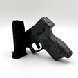 IMG_4706.jpg PISTOL Taurus G2C MOVABLE functional TRIGGER PARTS articulated