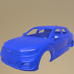 b02_013.png Fichier STL Audi Q2 2020 CARROSSERIE IMPRIMABLE・Modèle à télécharger et à imprimer en 3D