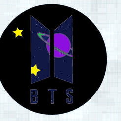 BTS-Paint-Render.png Abstract BTS Coaster
