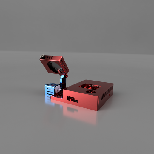 🧑‍🔧 MIC LABO MOTOR BOOTCAM 2 MOTOR HOLDER WITH RETRACK FAN