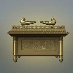 03.jpg STL file ARK OF THE COVENANT (INDIANA JONES)・Template to download and 3D print