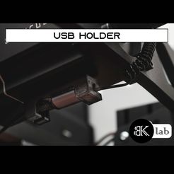 usb.jpg Fichier STL Support Usb - Sim Rig (2 versions)・Modèle à imprimer en 3D à télécharger