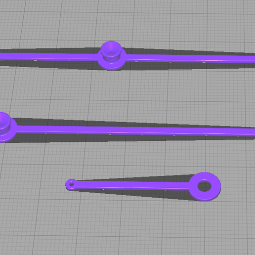 RC Body Clip Leashes 3D model