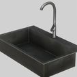 5.jpg Kitchen Sink 3D Model