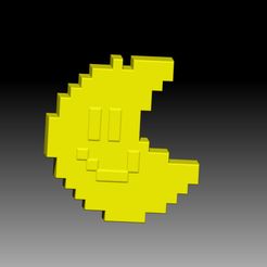 MarioBrosMoon.jpg Fichier STL MARIO BROS MOON SHAMPOING SOLIDE ET MOULE POUR POMPE A SAVON・Modèle pour imprimante 3D à télécharger