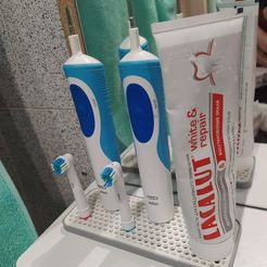 Archivo STL gratis Soporte de pared para el cargador del cepillo de dientes eléctrico  Oral B 🛁・Objeto de impresión 3D para descargar・Cults