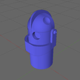 ig4.png Iron Giant Toothpaste Cap (with Closing Jaw)