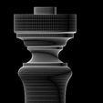 4.jpg Baluster 3d model of column with leaves for cnc milling
