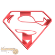 Superman-logo-1.png Superman logo Cookie cutter & Stamp