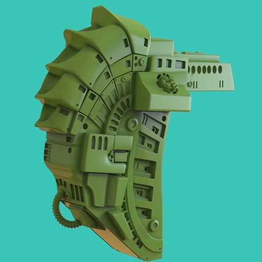 🎒 Predator Backpack Art Toy・ OBJ File for 3D printing・Cults