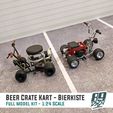 13.jpg Beer crate Kart / Fahrende Bierkiste - full model kit in 1:24 scale