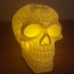 CelticSkull.jpg Archivo STL gratis Cráneo Celta (Hueco)・Modelo imprimible en 3D para descargar