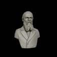 25.jpg Fyodor Dostoevsky bust sculpture 3D print model